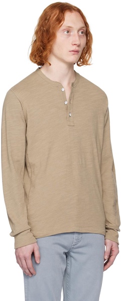 Taupe Classic Flame Henley