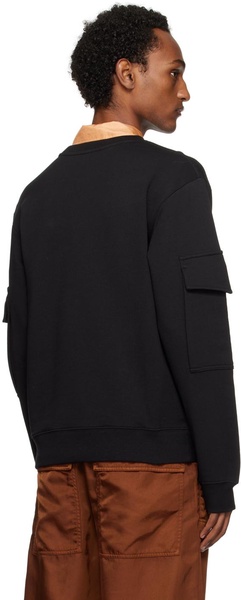 Black Cargo Sweatshirt