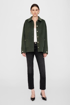 Luca Jacket - Olive Cashmere Blend