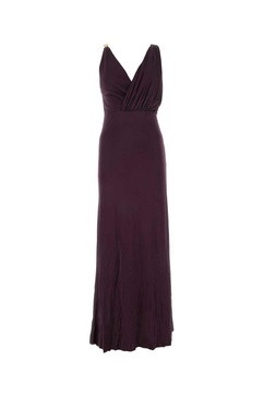 Lanvin Woman Grape Viscose Long Dress