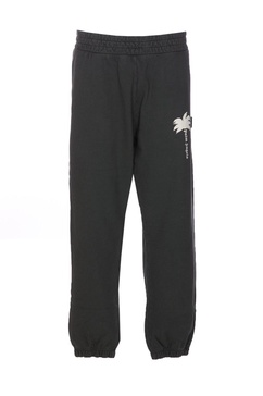 The Palm Printed Elasticated Waist Track Trousers