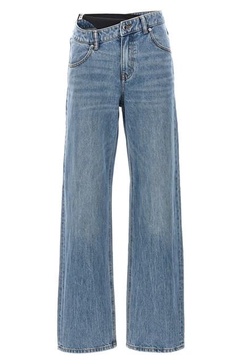 Denim X Alexander Wang 'Asymmetrical Waistband With Bikini' Jeans