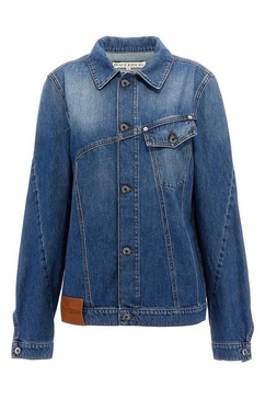 'Twisted' denim jacket