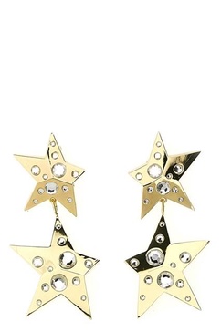 'Crystal Star Drop' earrings