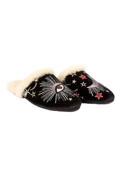 women's celestial slipper in black