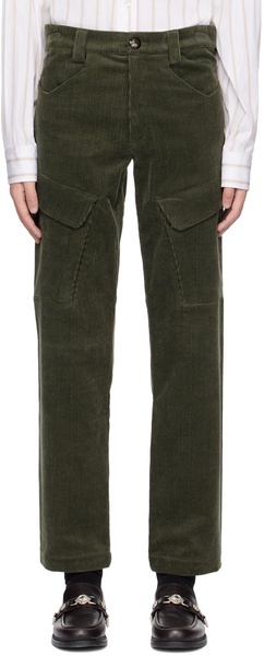 Green Utility Cargo Pants