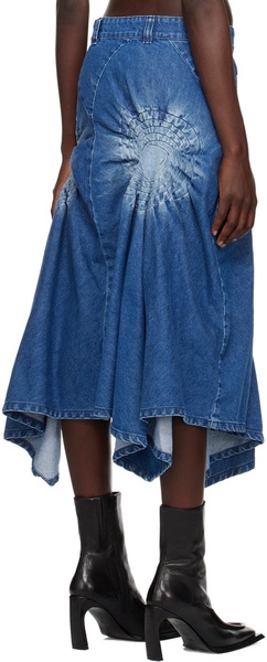 Blue Drift Skirt