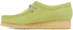 Green Wallabee Derbys