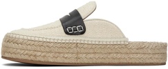 Beige Platform Espadrilles