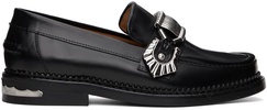 SSENSE Exclusive Black Hardware Loafers