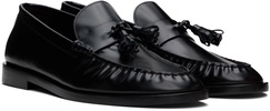 Black Leather Loafers