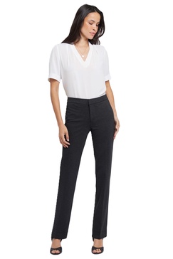 NYDJ Women's Slim Trouser Pants With Ponte Knit |Office Work Pants For Women