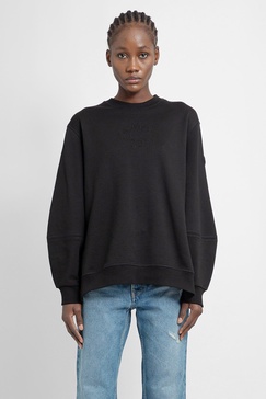 Moncler Crewneck Sweatshirt With Emb Women