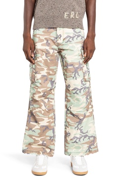 camo cargo pants