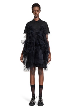 tiered tulle frill polo dress