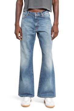 distressed regular fit jeans