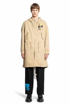 twin peaks printed parka