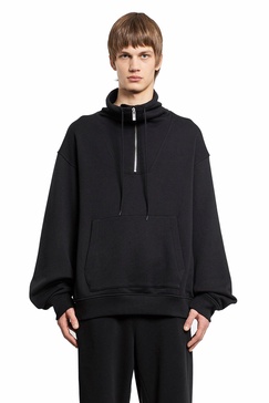 funnel neck sweatshirt