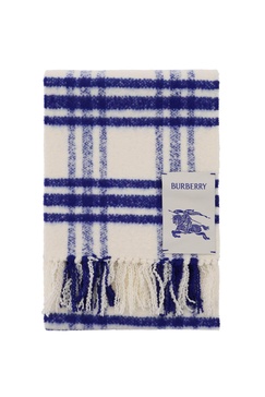 Burberry Check Wool Scarf Women