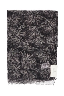 BRUNELLO CUCINELLI Luxurious Cashmere Scarf with Elegant Fern Print