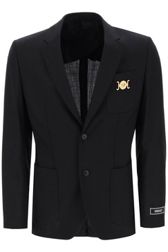 Versace Medusa Biggie Single Breasted Blazer