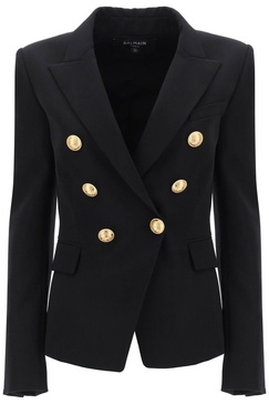 Balmain Fitted Double Breasted Jacket