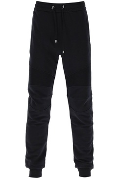 Balmain Joggers With Topstitched Inserts