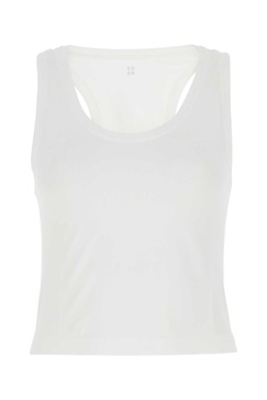 Sweaty Betty White Stretch Nylon Tank Top