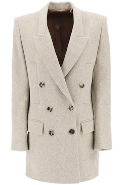 Isabel Marant Floyd Wool Crepe Blazer