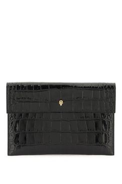 Alexander Mcqueen skull envelope pouch