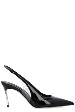 Superblade slingback pumps