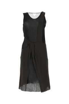 Bottega Veneta Cut-Out Layered Knit Dress