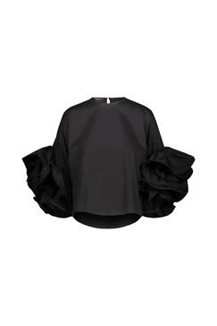 Rochas Ruffled Sleeves Top Clothing