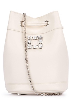 Roger Vivier Very Vivier Embellized Bucket Bag