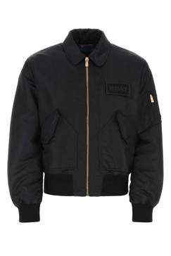 Black Nylon Padded Jacket