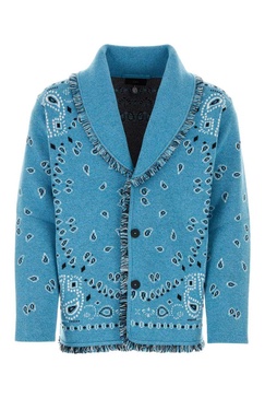 Alanui Bandana Jacquard Icon Cardigan