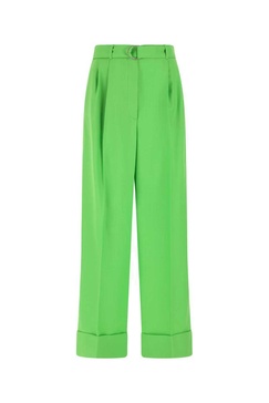 Green Wool Pant