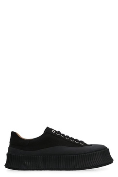 Jil Sander Canvas Low-Top Sneakers