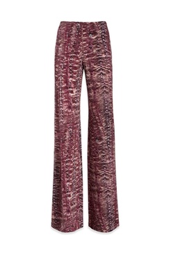 Alberta Ferretti Graphic Printed Wide-Leg Trousers