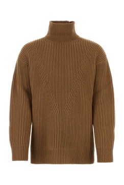 Jil Sander Chunky Ribbed Turtleneck Jumper