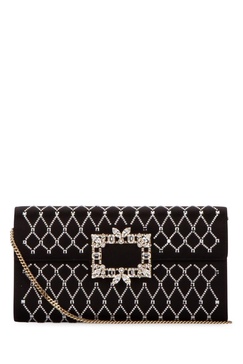 Roger Vivier Diamond Buckle Clutch Bag