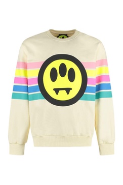 Barrow Printed Cotton Sweatshirt