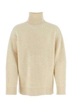 Jil Sander Chunky Ribbed Turtleneck Jumper