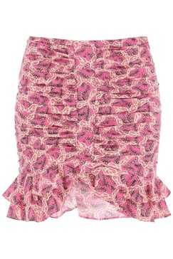 Isabel Marant Milendi Silk Mini Skirt Women