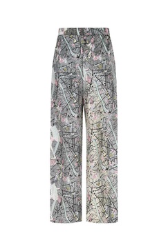 Printed Silk Pant