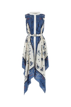 Fendi Astrology Printed Sleeveless Dress