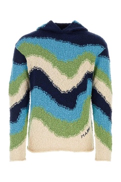 Marni Man Multicolor Cotton Sweater