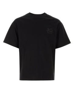 Black cotton t-shirt