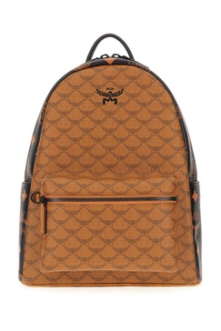 Printed Synthetic Leather Backpack