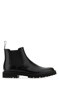 Church's Women Black Leather Nirah T Ankle Boots